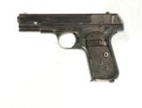 COLT MODEL 1908 HAMMERLESS AUTOMATIC PISTOL IN .380 CALIBER - 1 of 8