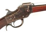 HOPKINS & ALLEN FALLING BLOCK RIFLE WITH 4 SETS OF BARRELS - 4 of 13