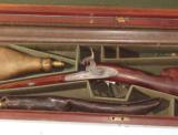 12 BORE PERCUSSION DOUBLE SHOTGUN.
BY KAVANAGH IN ITS
ORIGINAlL BOX - 3 of 14