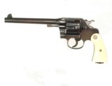 COLT NEW SERVICE REVOLVER WITH SPECIAL ORDER FACTORY GRIPS - 2 of 12
