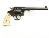 COLT NEW SERVICE REVOLVER WITH SPECIAL ORDER FACTORY GRIPS - 1 of 12