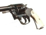 COLT NEW SERVICE REVOLVER WITH SPECIAL ORDER FACTORY GRIPS - 9 of 12