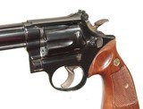 S&W MODEL 17-2 REVOLVER WITH TARGET HAMMER, TRIGGER, AND GRIPS - 7 of 10