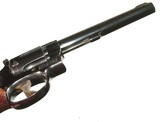 S&W MODEL 17-2 REVOLVER WITH TARGET HAMMER, TRIGGER, AND GRIPS - 5 of 10