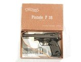 WALTHER P-38 (MATTE) IN IT'S ORIGINAL BOX - 1 of 8