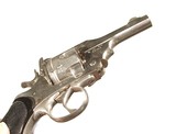 WEBLEY MK II, .380 CALIBER REVOLVER IN IT'S ORIGINAL OAK BOX. - 8 of 10