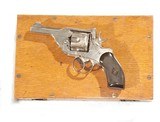 WEBLEY MK II, .380 CALIBER REVOLVER IN IT'S ORIGINAL OAK BOX. - 2 of 10