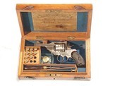 WEBLEY MK II, .380 CALIBER REVOLVER IN IT'S ORIGINAL OAK BOX. - 1 of 10