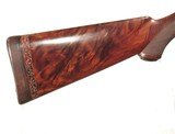 WINCHESTER MODEL 21 SHOTGUN WITH 2 SETS OF BARRELS AND GOLD INLAYS BY ENGRAVER "WINSTON CHURCHILL" - 8 of 14
