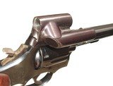 SMITH & WESSON
MODEL 14-3 (K-38) REVOLVER WITH EXPERIMENTAL OPTICAL REAR SIGHT - 4 of 10