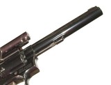 SMITH & WESSON
MODEL 14-3 (K-38) REVOLVER WITH EXPERIMENTAL OPTICAL REAR SIGHT - 7 of 10
