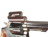 SMITH & WESSON
MODEL 14-3 (K-38) REVOLVER WITH EXPERIMENTAL OPTICAL REAR SIGHT - 5 of 10