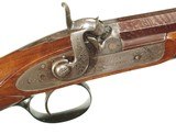 CASED ENGLISH PERCUSSION SPORTING RIFLE BY "REILLY, L.ONDON" - 3 of 10