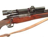 GRIFFIN & HOWE MAGAZINE RIFLE IN .458 WIN. ON A WINCHESTER PRE-64 MODEL 70 ACTION. - 2 of 10