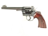 COLT PRE-WAR OFFICERS MODEL HEAVY BARREL WITH ROPER GRIPS & KINGS PAT. SIGHTS - 1 of 12