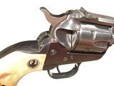 RUGER SINGLE SIX " FLAT GATE" REVOLVER WITH FACTORY STAG GRIPS - 7 of 12
