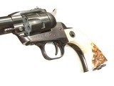RUGER SINGLE SIX " FLAT GATE" REVOLVER WITH FACTORY STAG GRIPS - 9 of 12