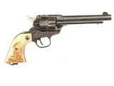 RUGER SINGLE SIX " FLAT GATE" REVOLVER WITH FACTORY STAG GRIPS - 1 of 12