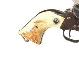 RUGER SINGLE SIX " FLAT GATE" REVOLVER WITH FACTORY STAG GRIPS - 12 of 12