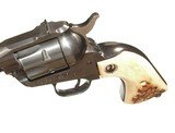 RUGER SINGLE SIX " FLAT GATE" REVOLVER WITH FACTORY STAG GRIPS - 10 of 12