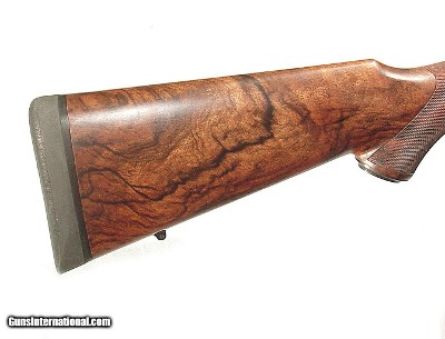 LUXUS ARMS MODEL 11SINGLE SHOT SPORTING RIFLEENGRAVED WITH GOLD BANDING IN .243 WIN. CALIBER - Image 6 of 13