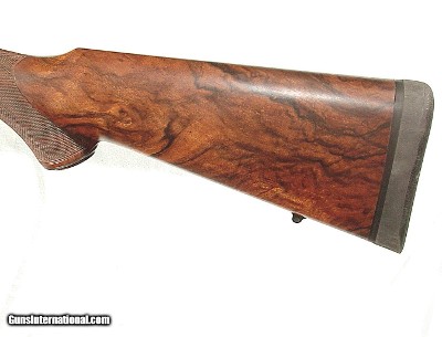LUXUS ARMS MODEL 11SINGLE SHOT SPORTING RIFLEENGRAVED WITH GOLD BANDING IN .243 WIN. CALIBER - Image 10 of 13