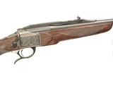 DELUXE ENGRAVED LUXUS ARMS MODEL 11 SINGLE SHOT RIFLE IN .308 WIN. CALIBER - 12 of 12