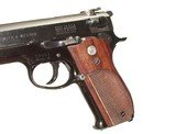 SMITH & WESSON
MODEL 39 PISTOL WITH IT'S ORIGINAL FACTORY BOX. - 10 of 10