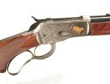 BROWNING MODEL 65 "HIGH GRADE" LEVER ACTION ENGRAVED RIFLE IN .218 BEE CALIBER - 3 of 10
