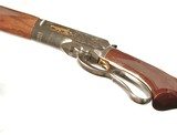 BROWNING MODEL 65 "HIGH GRADE" LEVER ACTION ENGRAVED RIFLE IN .218 BEE CALIBER - 9 of 10