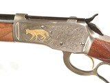 BROWNING MODEL 65 "HIGH GRADE" LEVER ACTION ENGRAVED RIFLE IN .218 BEE CALIBER - 8 of 10