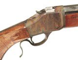 BROWNING MODEL 1885 HI-WALL RIFLE IN .45-70 GVMT. CALIBER - 2 of 10