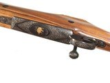 FABULOUS KIMBER of OREGON FACTORY ENGRAVED AND GOLD INLAID AFRICAN RIFLE IN .416 RIGBY CALIBER - 3 of 15
