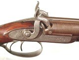 12 BORE PERCUSSION DOUBLE SHOTGUN BY "JAMES PURDEY, LONDON" - 4 of 13