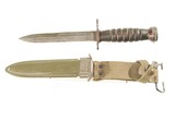 U.S. M-1 CARBINE M4 BAYONET & SCABBARD - 1 of 8