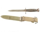U.S. M-1 CARBINE M4 BAYONET & SCABBARD - 2 of 8