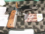 KIMBER 25th ANNIVERSARY 1911 PISTOL SET( GOLD MATCH & CUSTOM) .45 a.c.p.
IN THEIR WOODEN PRESENTATION BOX - 9 of 13