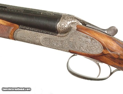 BEAUTIFUL PRE-WAR 28 GAUGE DOUBLE SHOTGUN BY 