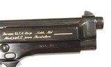 BERETTA MODEL 92FS
( NRA COMMORATIVE ) 9mm PISTOL IN IT'S FACTORY PRESENTATION DISPLAY BOX - 6 of 9