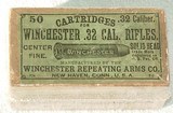 WINCHESTER REPEATING ARMS CO.CARTRIDGES FOR WINCHESTER .32 CAL. (32-20) RIFLES. - 1 of 1