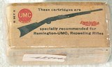 UMC / REMINGTON COMBINED LOGO BOX .22 LONG RIFLE R.F. CARTRIDGES - 2 of 2