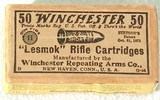 WINCHESTER
"LESMOK" .22 SHORT RIFLE CARTRIGES. - 1 of 1