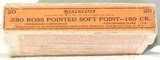 WINCHESTER MFG.
.280 ROSS POINTED SOFT POINT- 150 GR. - 1 of 2