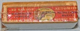 SCARCEBOX OF 50 SAVAGE ARMS CO. .32 AUTOMATIC PISTOL CARTRIDGES DATED 1923 - 2 of 4