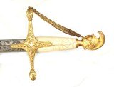 AMES U.S. MILITIA SWORD - 6 of 11