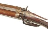 HAMMER DOUBLE RIFLE BY "JOSEPH LANG & SON'S. LONDON" IN .450 B.P.E. - 3 of 12