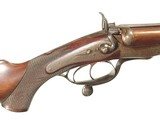 HAMMER DOUBLE RIFLE BY "JOSEPH LANG & SON'S. LONDON" IN .450 B.P.E. - 2 of 12