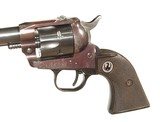 EARLY 2ND YEAR MFG. RUGER SINGLE SIX "FLAT GATE" REVOLVER - 8 of 11