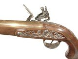 PAIR OF SILVER MOUNTED U.S. HISTORICAL SOCIETY GEORGE WASHINGTON FLINTLOCK PISTOLS - 6 of 8
