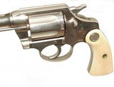 EARLY COLT POLICE POSITIVE SPECIAL REVOLVER WITH FACTORY CARVED IVORY GRIPS - 4 of 7